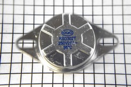 Термореле термостат KSD302T 150°С , 20А  250V норм. замкнут.