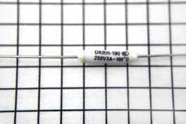 Термопредохранитель RY-01 3А 250v Т=190°С аксиал