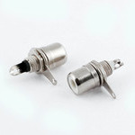 Гнездо RCA металл на корпус гайка 1-290
