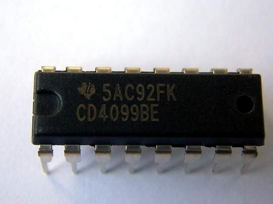 Микросхема имп. 4099BE = (CD, TC,..HCF) DIP16