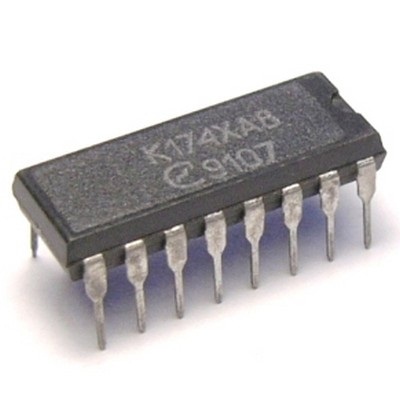 Микросхема отеч. К174ХА8 DIP16