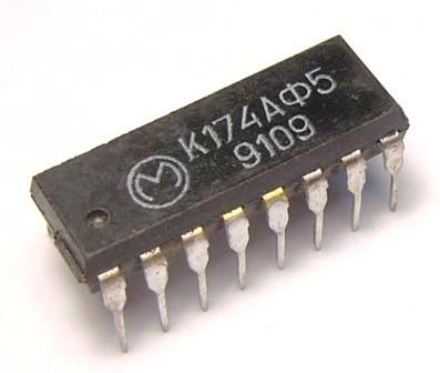 Микросхема отеч. К174АФ5 DIP16