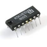 Микросхема отеч. К561ЛЕ10 DIP14