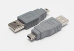 Переходник шт.mini USB AM(5Р) - шт.USB AМ