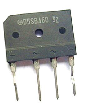 Диодный мост D5SBA60 5A 600V RBW-406M