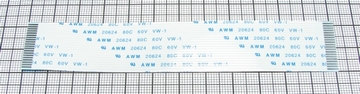Шлейф 20 pin 200*26мм А-А , шаг 1,0мм