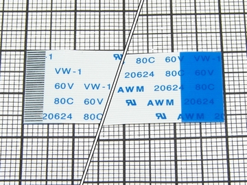 Шлейф 25 pin 300*32мм А-А , шаг 1,0мм