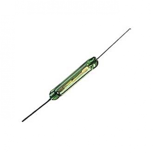 Геркон КЭМ-6 группа А (нормально разомкнут, на замык .2 выв.  L=37mm, D=4,2mm, 250V, 1A)