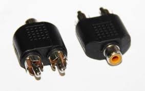 Переходник 1гн.RCA - 2шт.RCA  2-262