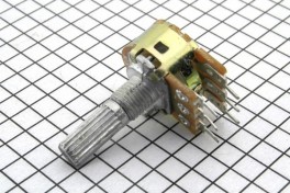 Резистор переменный 16K2 6pin 10кОм (2ряда)