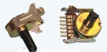 Резистор переменный 6pin 10кОм малый