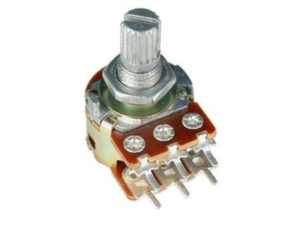 Резистор переменный 16K2 6pin B100K 100кОм (2ряда)