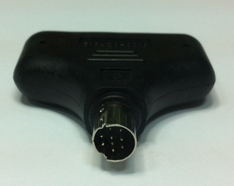 Переходник S-видео шт.S(9pin) - 3гн.RCA+ гн.S(4pin)
