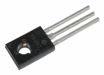Транзистор имп. 2SD669A+2SB649 TO126 (180В 1,5А) (пара 1шт+1шт)
