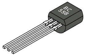Транзистор имп. BC558 =BC557 TO92