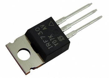 Транзистор IRF730 TO220 (N; 400В 5,5А)