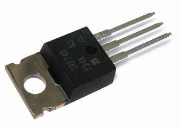 Транзистор IRF740 TO220+di (N; 400В 10А)