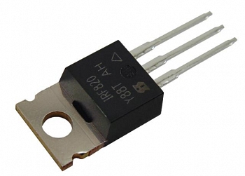 Транзистор IRF820 TO220 (N; 500В 2,5А)