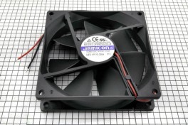 Вентилятор 12V 92*92*25мм 0,25A 2pin 'FD9225S12H' (втулка скольж., 3500об/мин)