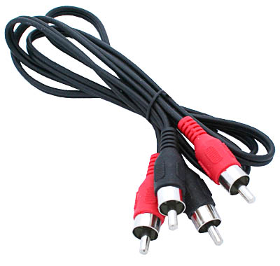 Шнур 2RCA-2RCA 1м