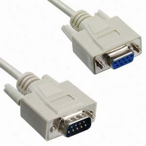 Шнур для COM-порта шт.DB9 - гн.DB9 1,3м