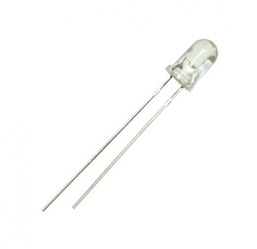 Светодиод 3-3,4v 5мм 6000mcd <30°>, IF=20mA, СИНИЙ,