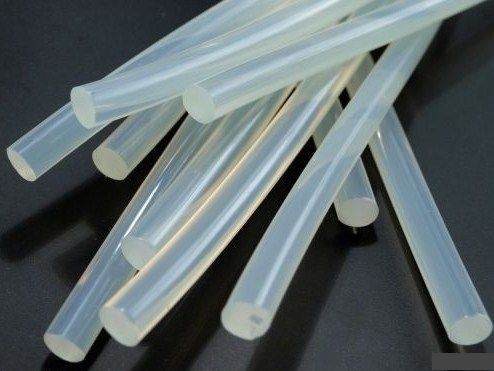 Клей силиконовый 11*200-250мм прозрачный, 1шт