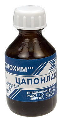 Цапонлак синий 30мл.