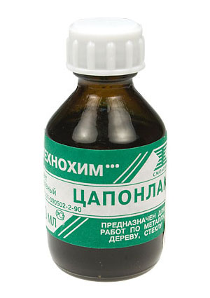 Цапонлак зеленый 30мл.