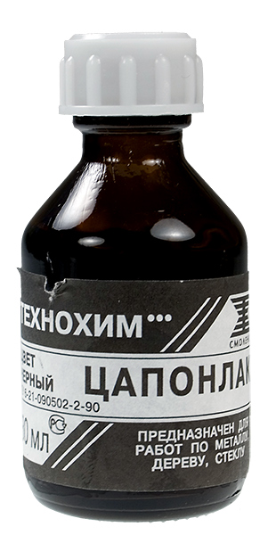 Цапонлак черный 30мл
