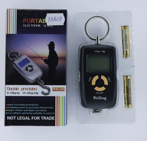 Весы электронные безмен до 45кг*10гр  WH-A05